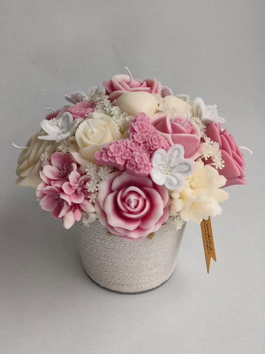 Kurv med blomster