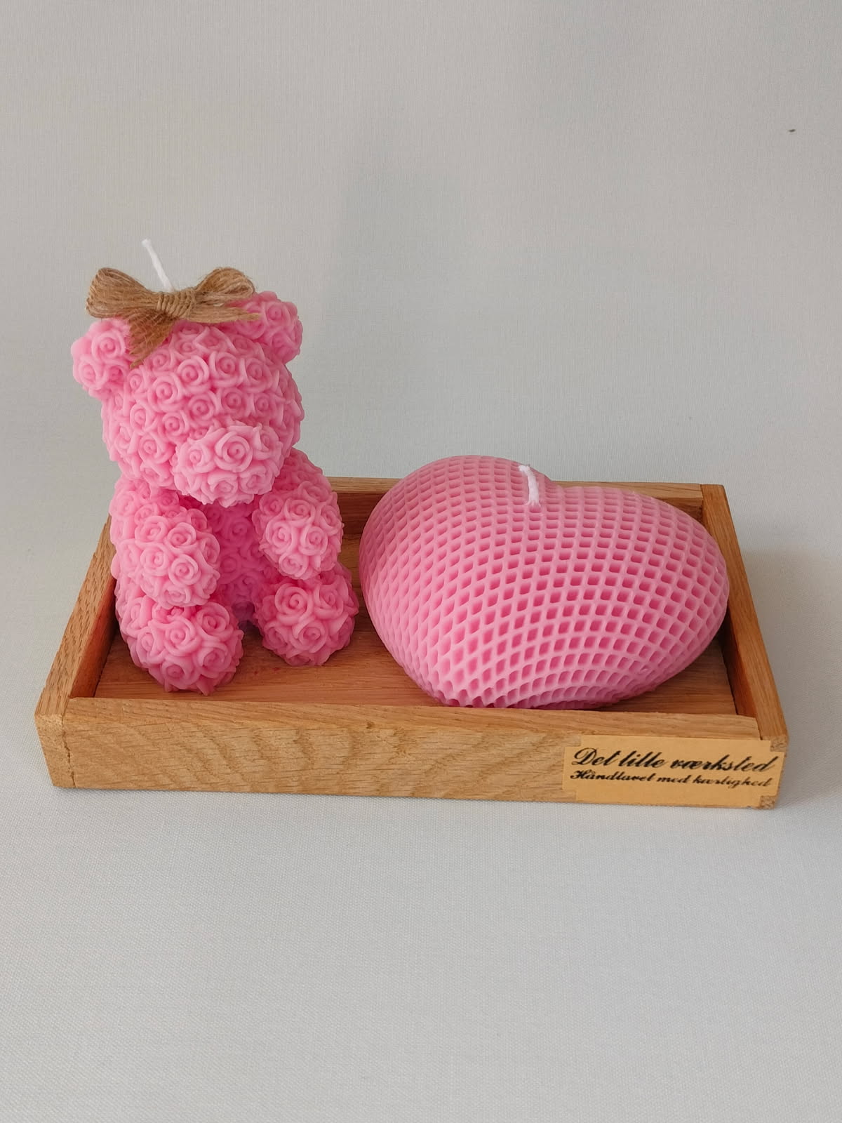 Bamse og hjerte sæt